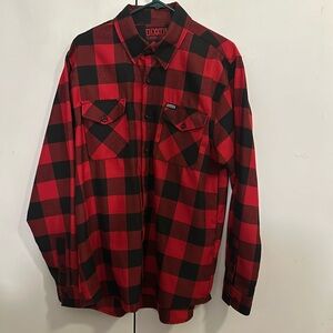 DIXXON Redrum flannel rare limited edition men’s size large